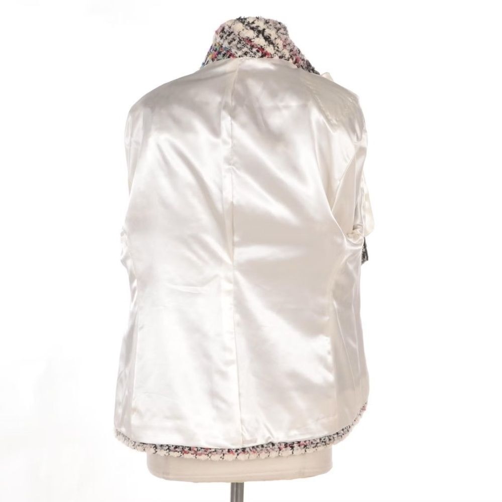 Unique Wool Jacket Sz SM/XS Women's Rare Nubby Tweed Waistcoat-inspired - Picture 6 of 8